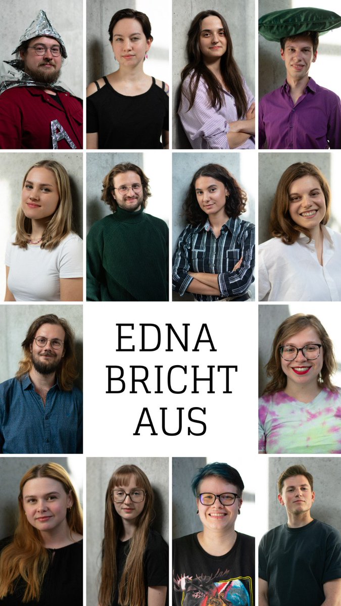 Morgen ist es soweit, EDNA BRICHT AUS feiert Theaterpremiere in Mainz! 😍💙💜

Termine:
20.07.2023
21.07.2023
22.07.2023

Tickets ganz easy und kostenlos reservierbar 😊

eventbrite.com/e/buhne-xy-pra…
#edna #mainz #theater #ednabrichtaus