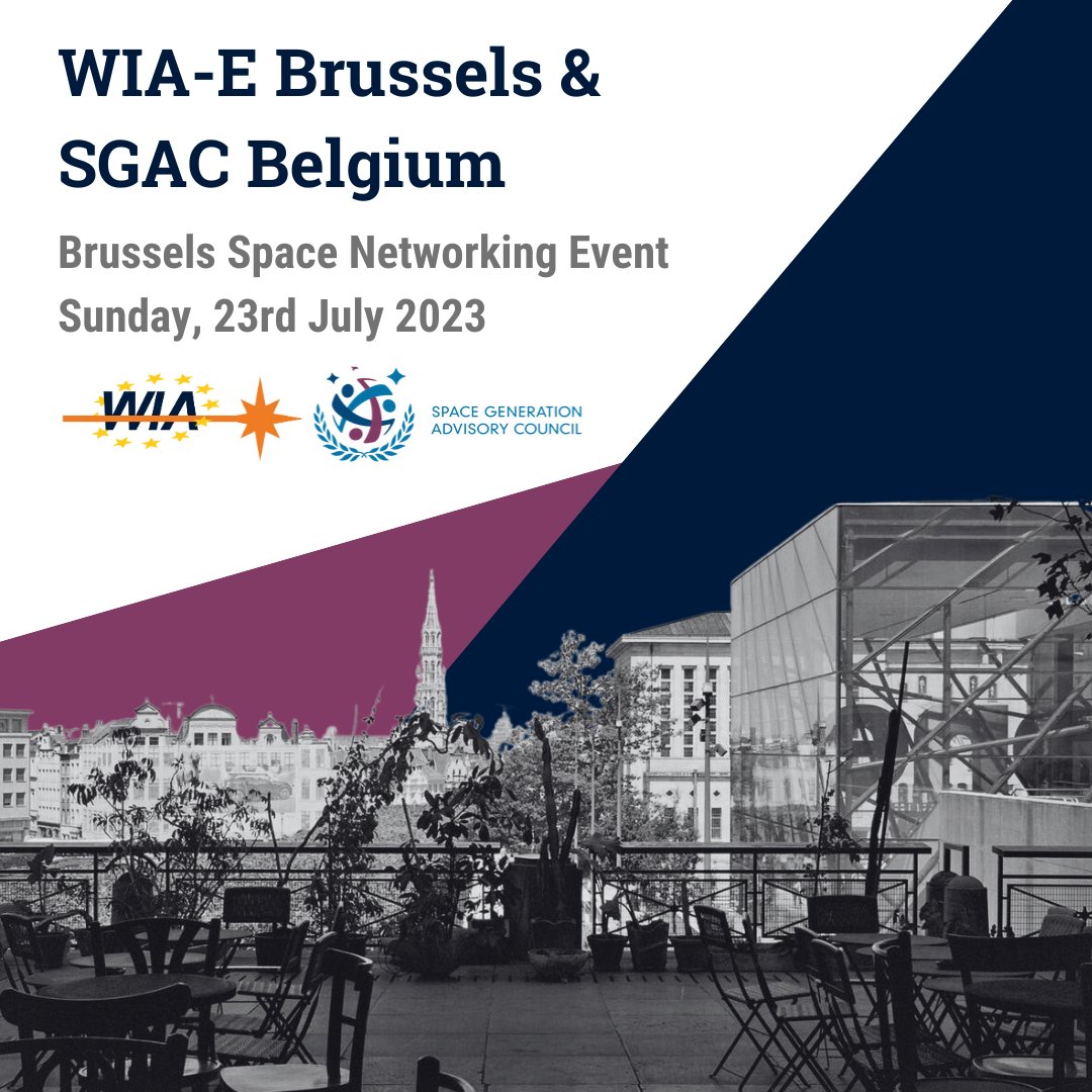 Are you a #space enthusiast in Brussels? Join us and <a href="/SGAC/">SGAC</a> for an informal evening of space networking!

Please register below.

🔸 Sunday, 23rd July 2023
🔸 19:00 - 22:00 CEST
🔸 Château Moderne, Bruxelles, Belgium
🔸 shorturl.at/goH29