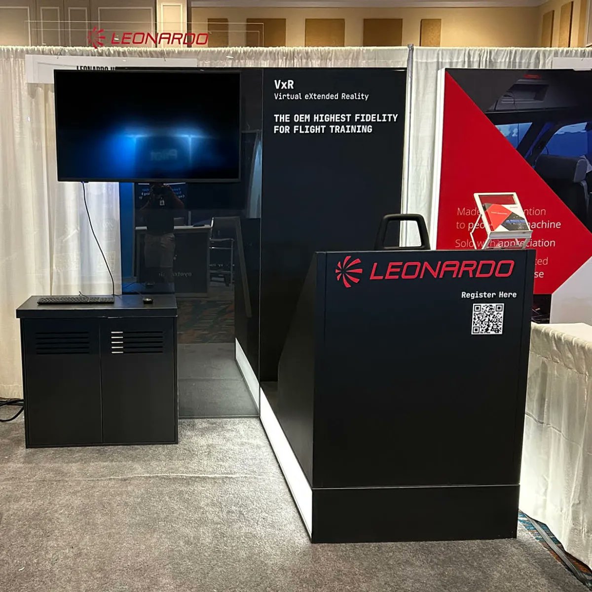Once again, Leonardo trusted us with their booth when they exhibited at the World Aviation Training Summit back in April. Thank you, Leonardo!
<a href="/Leonardo_live/">Leonardo</a> 
#eventprofs #tradeshow #booth #exhibition #events #eventplanning
