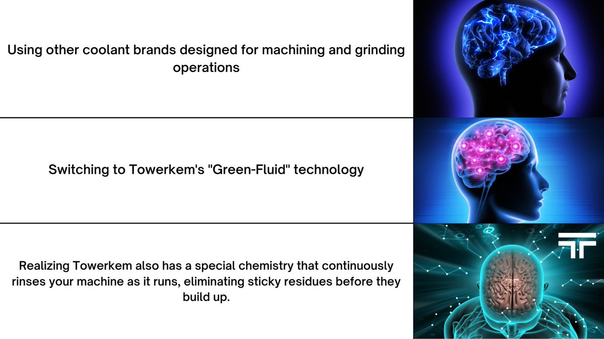 TowerMWF's tweet photo. Switch to superior products that maximize efficiency!

Learn more about Towerkem today: https://t.co/ZLwlT8fzdC

#TowerMWF #machiningandgrinding #metalworkingfluids #coolant #technologyinnovation #greentechnology #machineshoplife #humpdayhumor #mindblown #midweekhumor #Towerkem https://t.co/q6F3Ekhlur