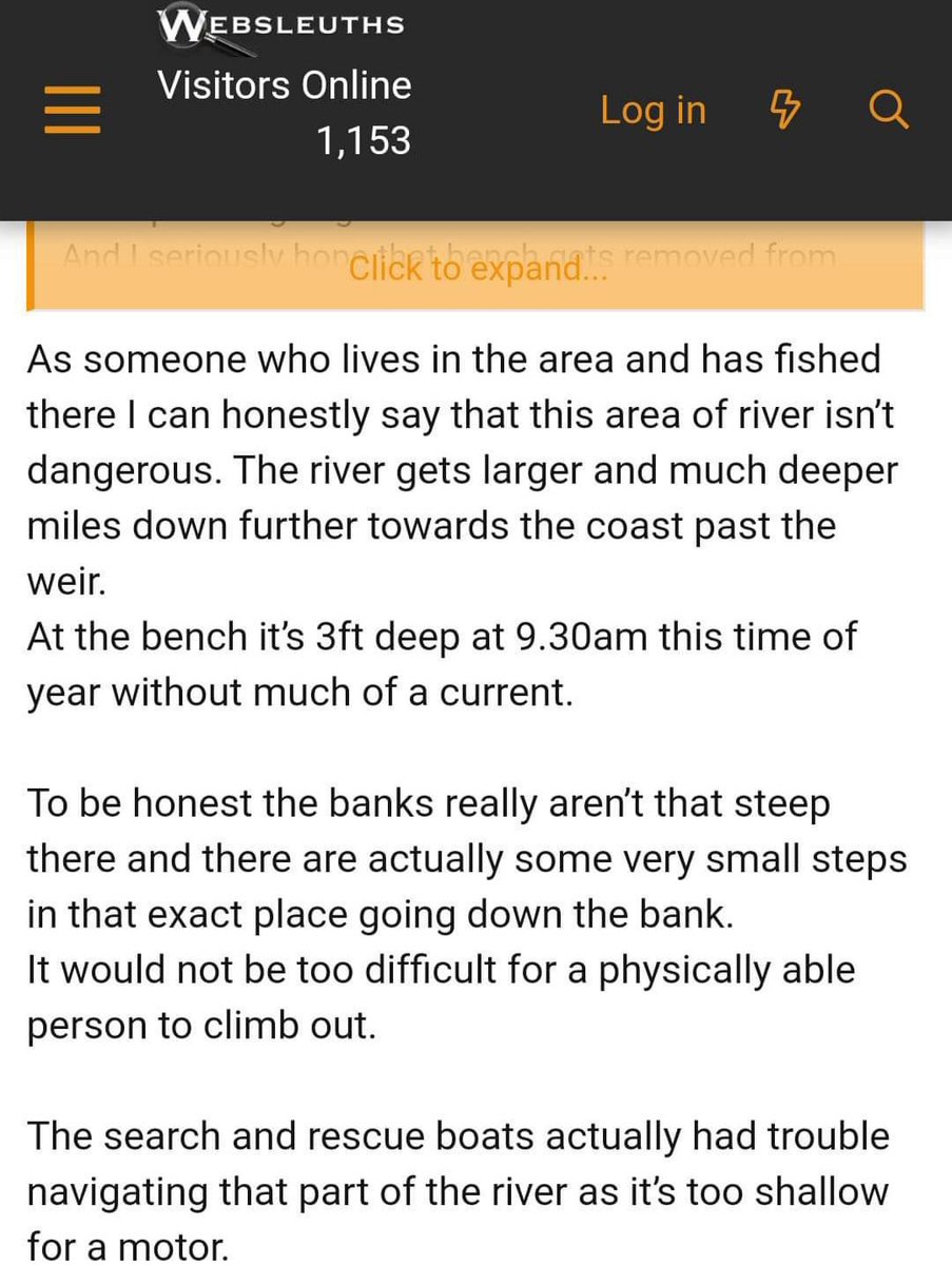 This was 9th Feb. Nicola didn't drown by the bench. It's illogical. Local people know that, we all know that, yet police, coroner & family think otherwise. Why? #nicolabulley #nicolabulleycase #iAmNikki #WHY