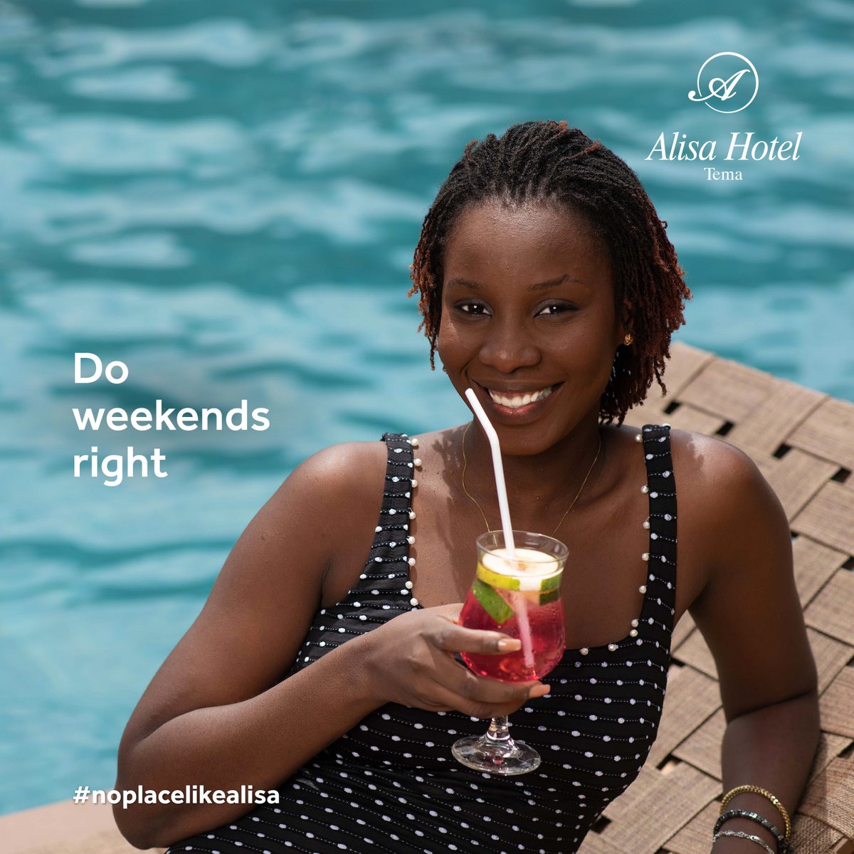AlisaHotelGroup's tweet photo. Nothing beats weekends with us. Supplying you the perfect blend of enjoyment with relaxation!
Contact us at 0302750930/ 0501631252
#alisahotels #alisatema #noplacelikealisa https://t.co/jPQzCKKZ5R