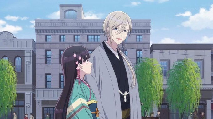 ドチャクソ可愛いお嫁さんをゲットしたらそれを見せびらかすようにデートに連れ出すとか旦那様もやっぱりオスなんだね…
息を吸うように申し訳ありませんを連呼するのが口癖と化しているド謙虚なみよちゃんが今回も可愛かったです
#わたしの幸せな結婚 
#わた婚アニメ 