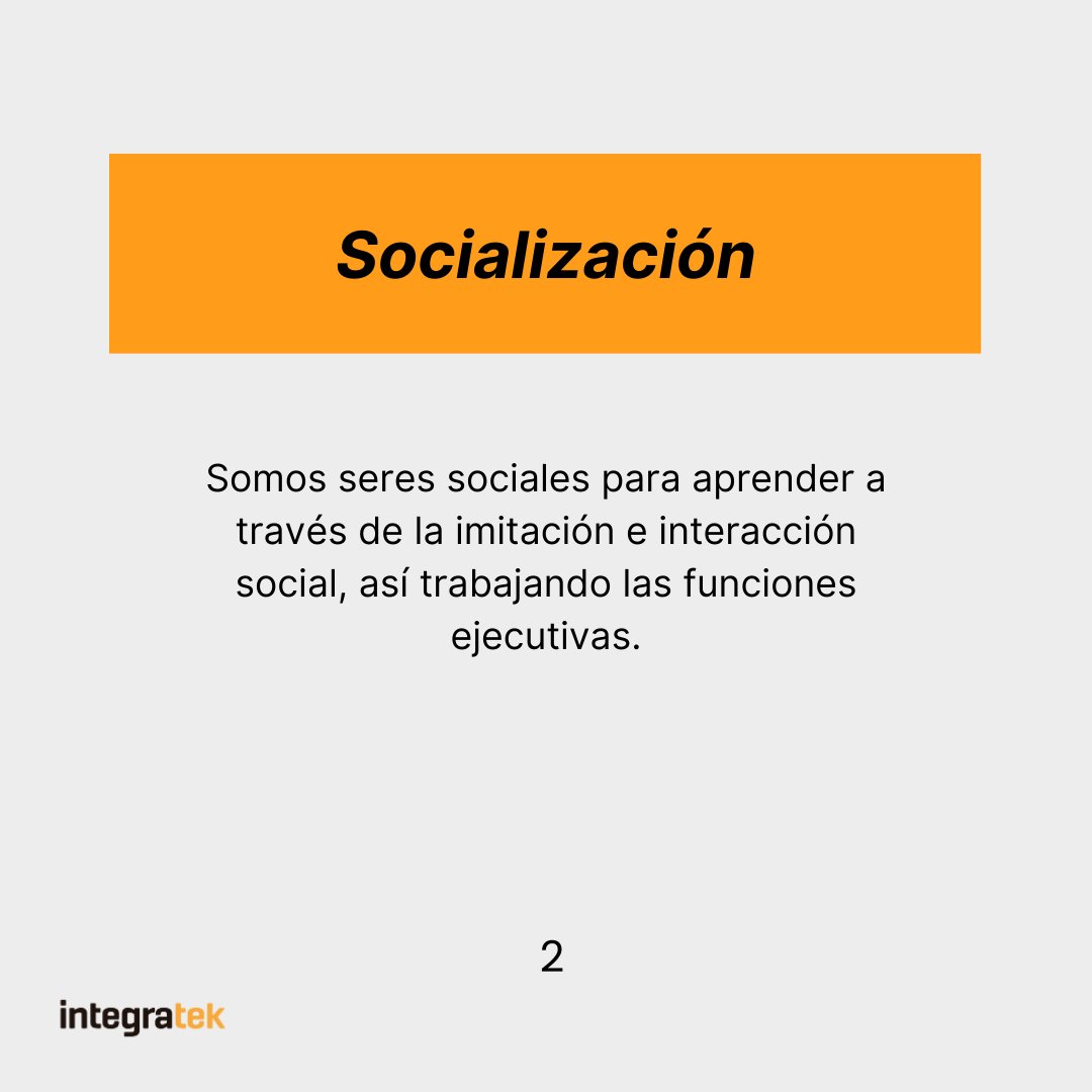 integratekedu's tweet photo. 🧠🙆 Factores básicos para una buena salud cerebral y educativa 🧠🙆

Damos diferents factores desde la neurociencia:
⭐ Plan vital
⭐ Socialización
⭐ Entrenamiento cognitivo
⭐ Ejercicio físico

#neurociencia #neuroeducacion #integratek https://t.co/n8Wc2xy15G