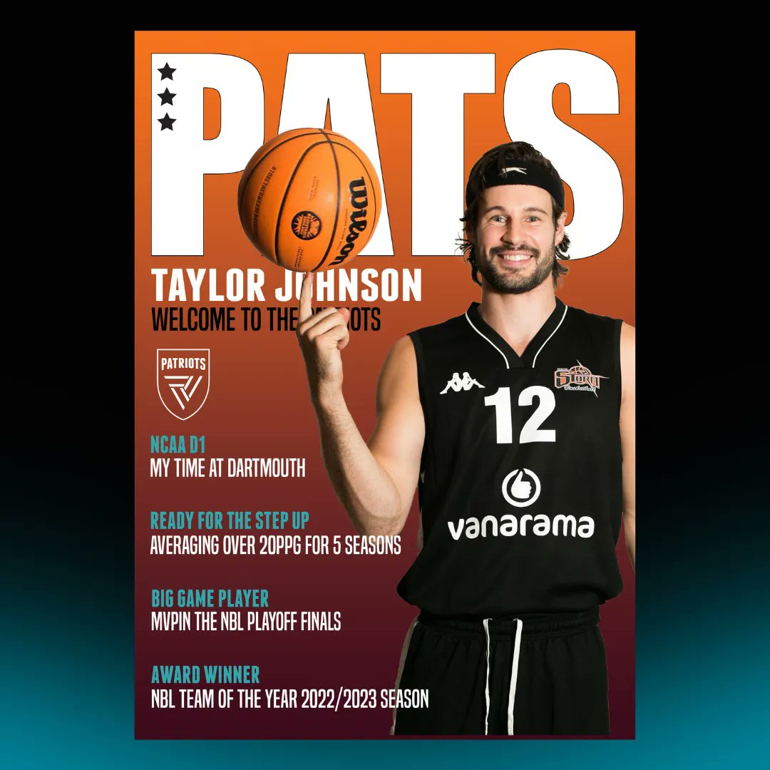 Please welcome last season’s NBL joint Most Valuable Player and finals MVP, Taylor Johnson. 
Coach James adds “he’s been so impressive in the NBL and certainly going to strengthen our squad moving forward”

#britishbasketball #plymouthcitypatriots #plymouth