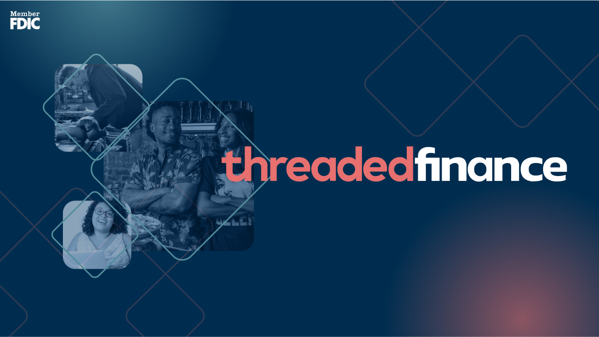 bank_thread's tweet photo. Deeply focused on the future of banking, we think a new type of financial ecosystem is in order: a safe and secure platform for businesses to transact. Learn more about our Threaded Finance services at https://t.co/ZQn5qLcal5. https://t.co/FApyfsQXQM