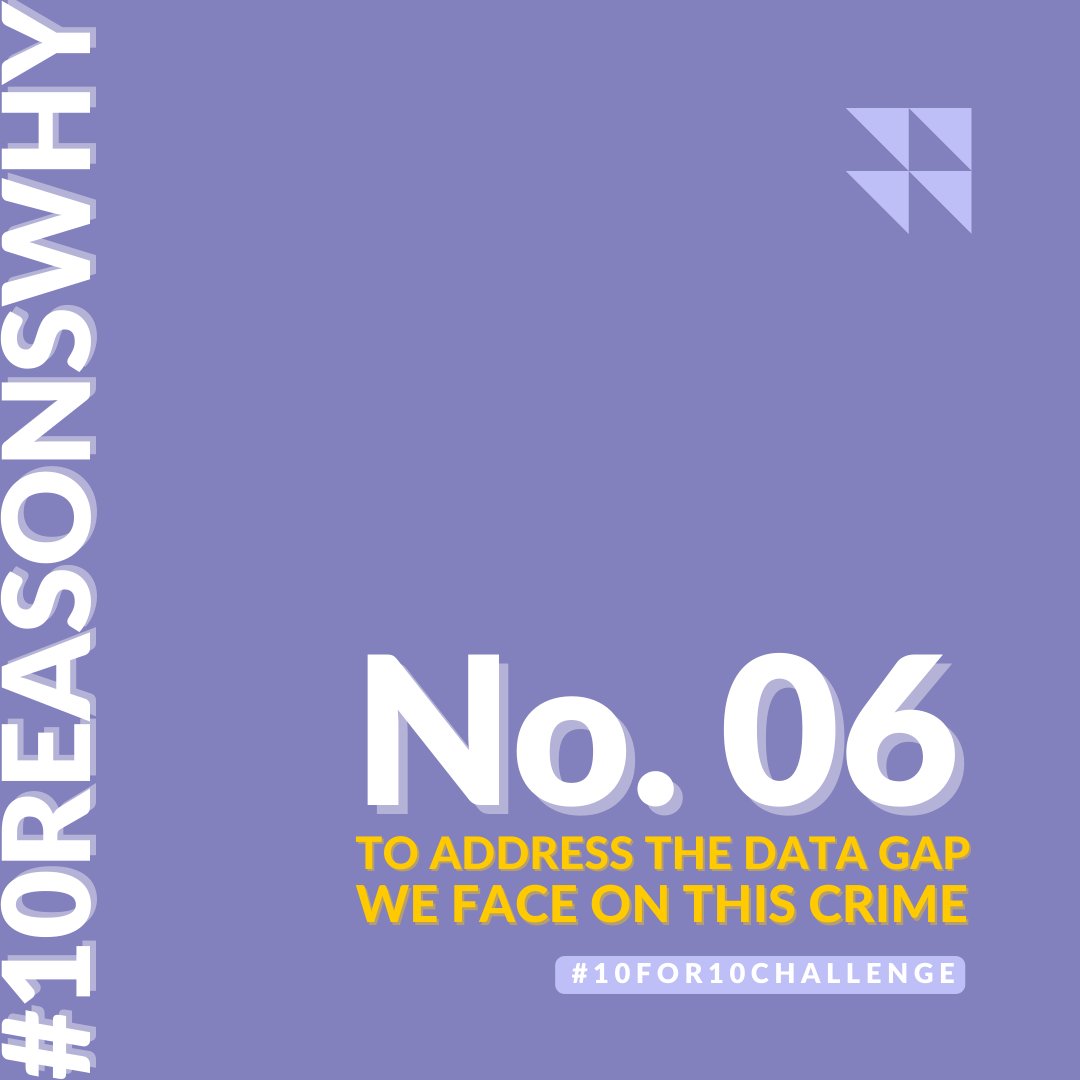 Currently, there is a global data gap and without an accurate picture of trafficking trends worldwide, we are not an effective threat to traffickers; we can’t stop what we can’t see.

Donate here: lnkd.in/eDVYuJcM