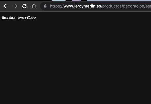 jnietou's tweet photo. Estoy recibiendo muchas veces este error. Se corrige eliminando las cookies de sesión o entrando en incógnito. Es una experiencia un poco frustrante, gracias.
@leroymerlin_es https://t.co/gbWwKOvbI7