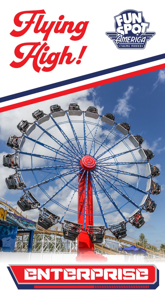 FunSpotAmerica's tweet image. Come and take flight with us on the Enterprise!
#enterprise #reopened #funspotamerica #funspotamericaorlando #thingstodoinorlando #thrillrides #flyinghighagain