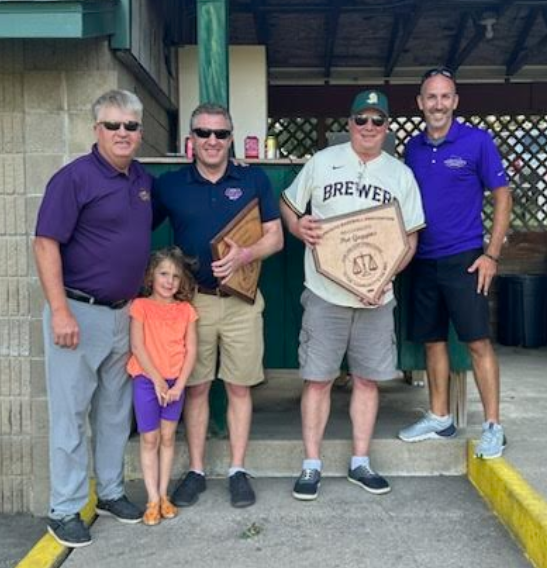 Minnesota Baseball Association on Twitter "President Forsman and director Sticha presented Eric