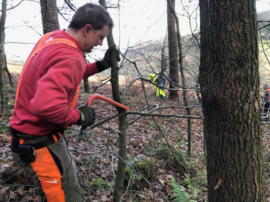 HardcastleNT's tweet photo. It's #worldrangerday, a chance to celebrate not just the work our rangers do at Hardcastle Crags, but rangers all over the globe. From nature surveys, footpath repairs and woodland management, their work is varied and challenging. Thank you to all rangers for looking after nature https://t.co/mmpmXndwGF
