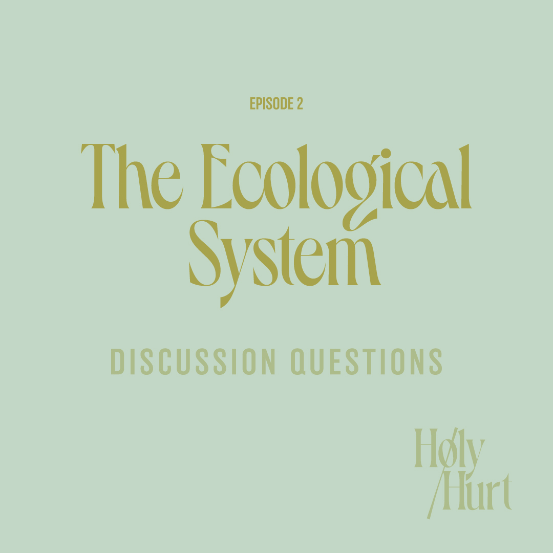 Here are some discussion questions for you to consider from episode two of the #HolyHurtPodcast with @hillarylmcbride. Remember, these questions are simply invitations. Only share when you are ready, and do not share more than you are comfortable with.