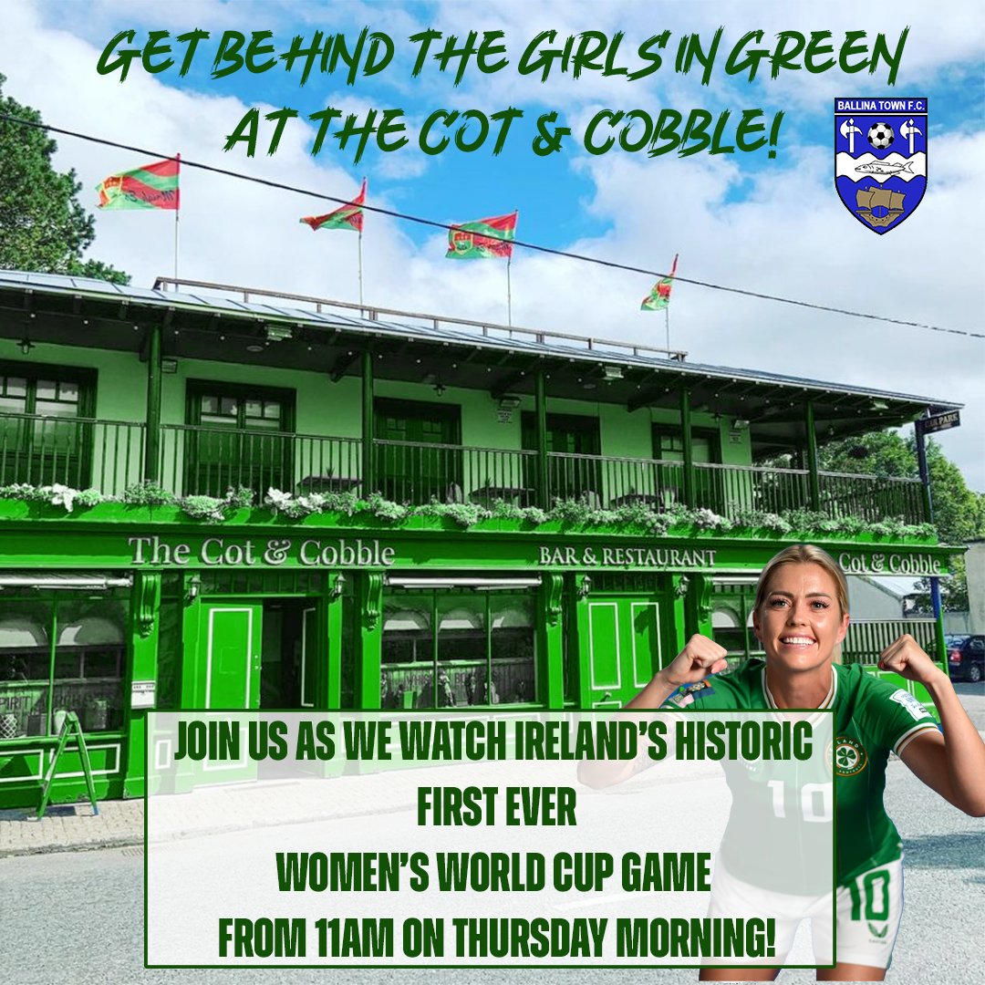 Join us tomorrow morning for history in the making as <a href="/FAIreland/">FAIreland</a> WNT go into battle at a #WomensWorldCup for the first time ever! #COYGIG