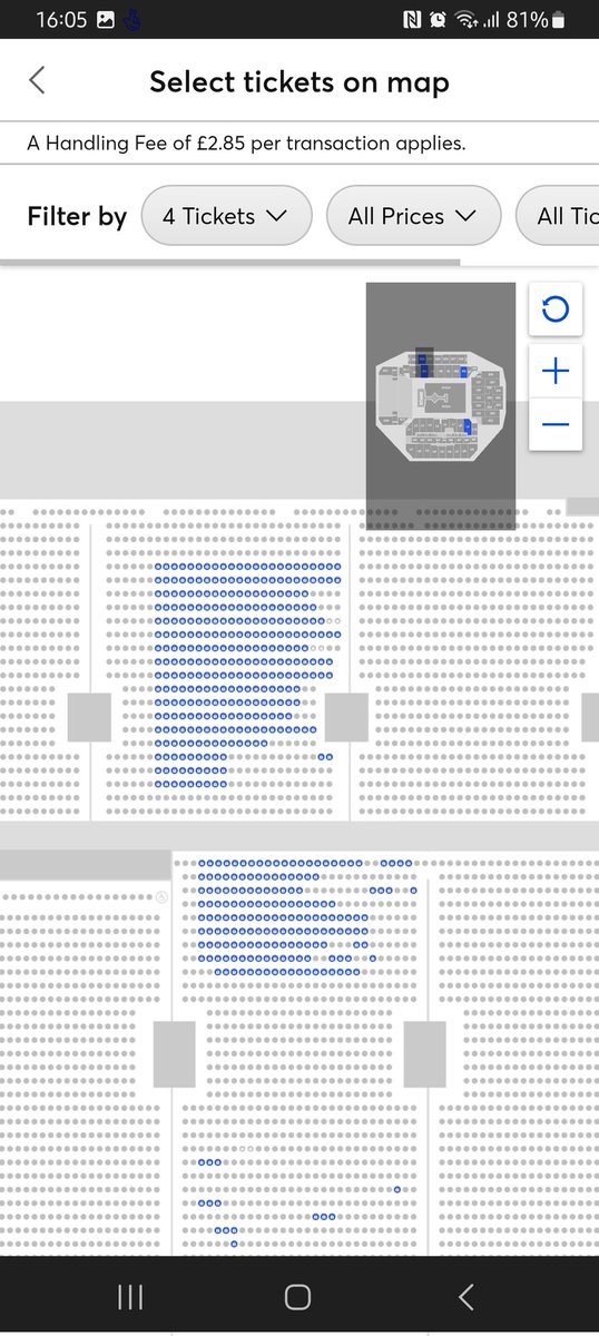 #TaylorSwiftTheErasTour all these seats available currently. All for £661.65.each  There's going to be a  very sad granddaughter and friend 😢 #taylorswiftanfield