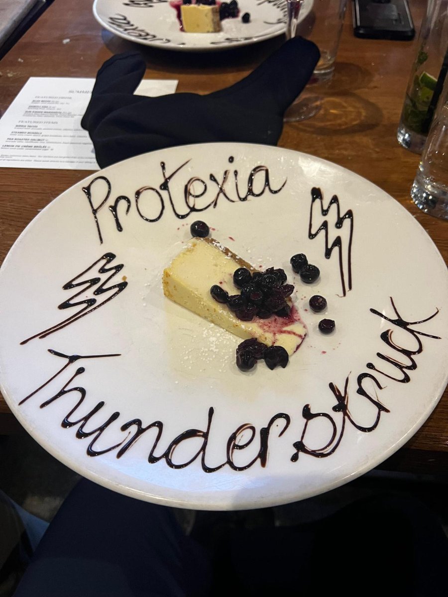 Good food, and great company. Our team had a fantastic dinner with our friends from <a href="/ProtexiaPlast/">Protexia</a>, Benjamin &amp; Elizabeth! #aim23