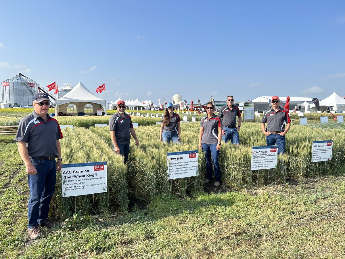 ReaneyCass's tweet photo. Day 2 at @AginMotion here we go with @SeCan 

#WestTeamBestTeam
#CanadasSeedPartner https://t.co/phXb9OHRpb