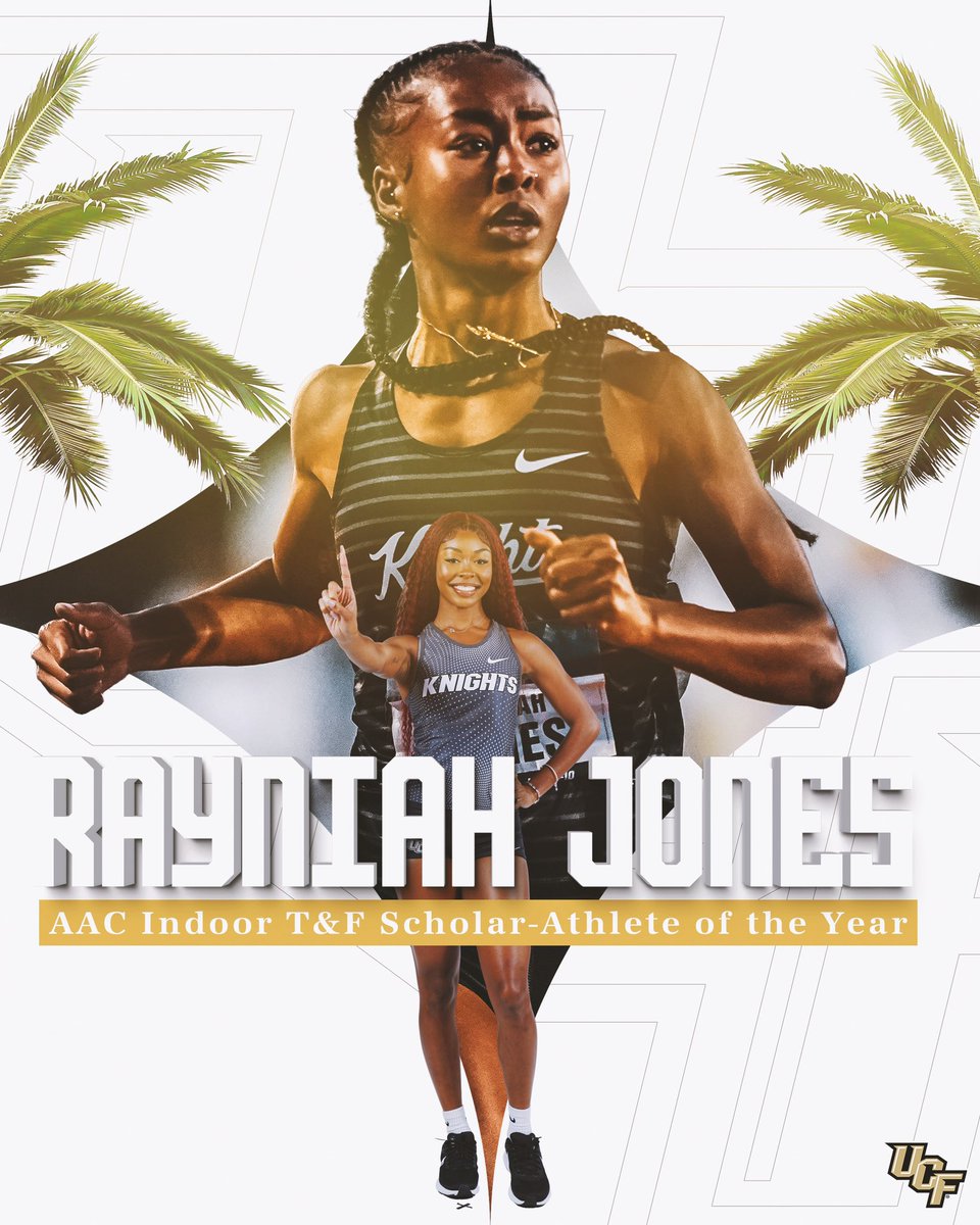 Left The American on top both in the classroom and on the track 😎

Latasha (Outdoor) and Rayniah (Indoor) were named AAC Scholar-Athletes of the Year ‼️

#ChargeOn