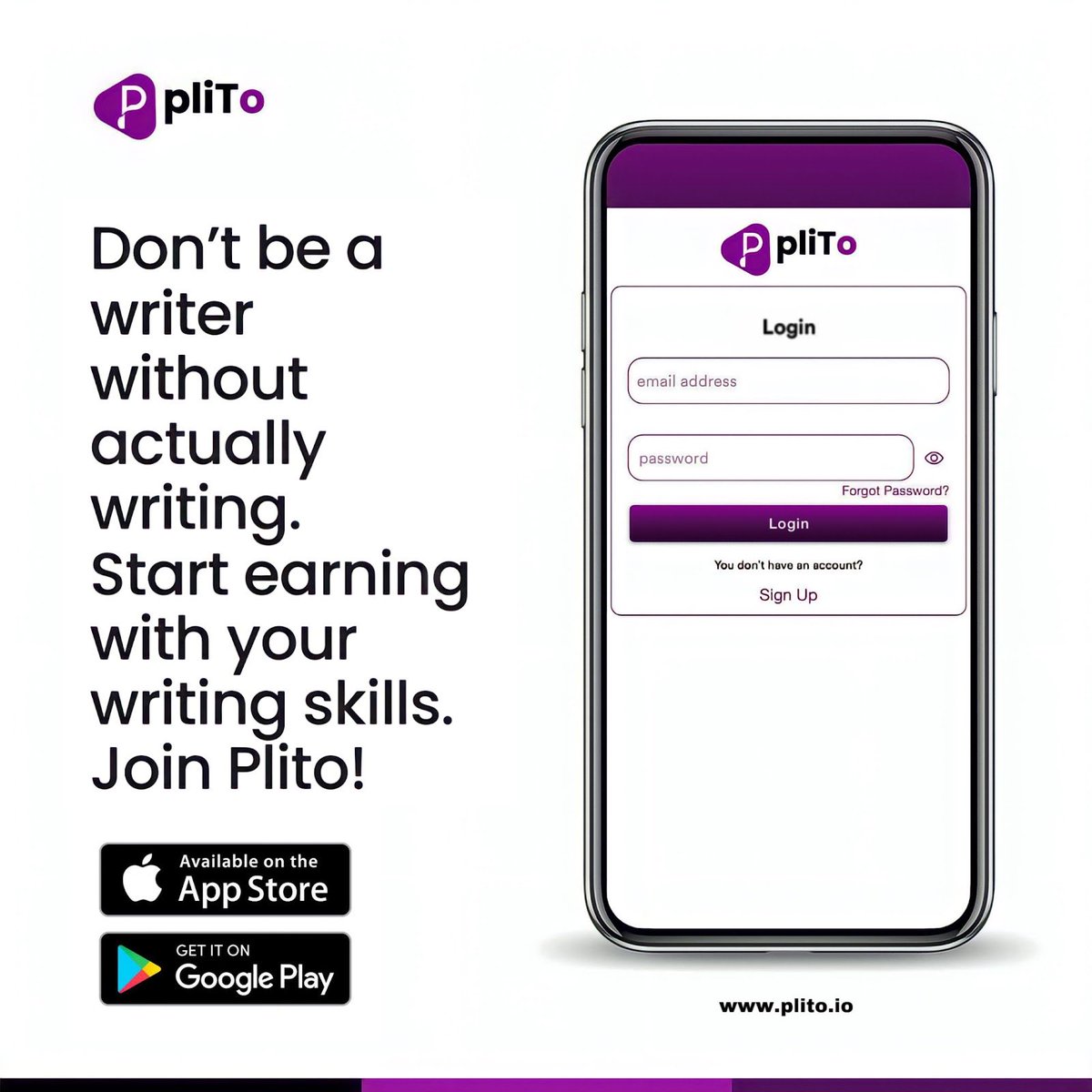 plitoHQ's tweet photo. Unlock Your Freelance Potential, Join the Ultimate Marketplace for Creative Minds!
Visit App Store or google play store to download the plito app
https://t.co/DTUqbb8W6n
#freelance #freelancejobs #crypto #CryptoCommunity #tech #TECH4ALL #plito https://t.co/DHQHkXnf97