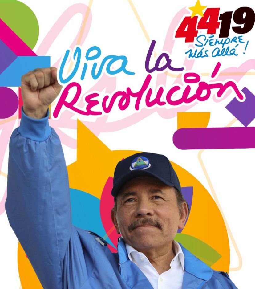 AbsalonOtsoa's tweet photo. 44 aniversario de la revolución popular Sandinista. Hito histórico que marca una nueva era para Nicaragua. Rendimos homenaje a aquellos valientes que lucharon por la libertad, la justicia social y la soberanía. ¡Viva la Revolución Popular Sandinista! https://t.co/W0eyAKD4Gf
