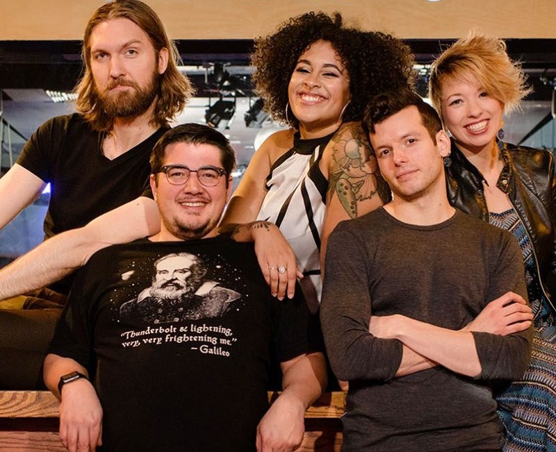 a2pulp's tweet photo. Sing Us a Song: 
The piano men &amp; women of "Duelers" star in a new Michigan-made film with deep local roots. We spoke to the cast &amp; crew about the movie, which follows dueling piano players whose home venue is closing.
Read our feature &amp; watch the film:
https://t.co/KmEK0A5o4K https://t.co/KQeLC3anu9