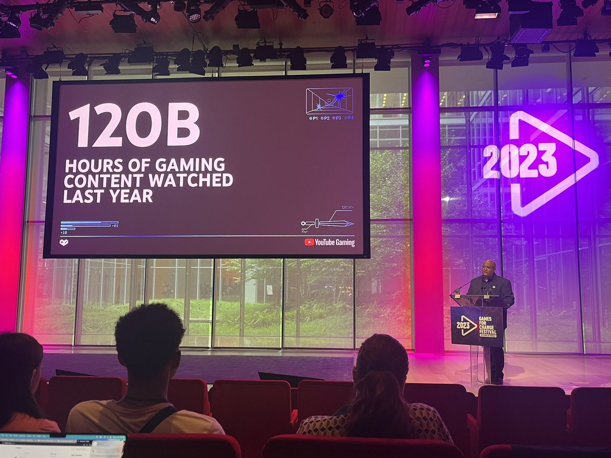 pnarkadolu's tweet photo. The potential of Digital games at a glance. Thank you for sharing insights from the medium @LeoOlebe games matter, communities matter more #gamesforchange #G4C2023 https://t.co/r7aZ0cR78w