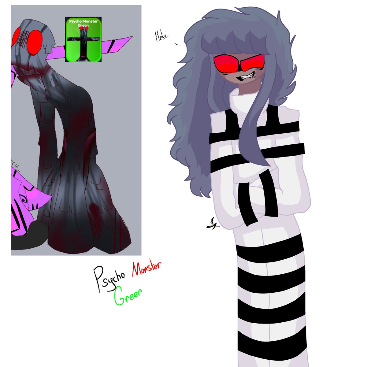4risartz's tweet photo. Psycho Monster Green
#HumanizationOfRainbowFriends #HORF #HORFfanart #RainbowFriends #RainbowFriendsfanart #green #psycho #monster https://t.co/a4jOequ89j