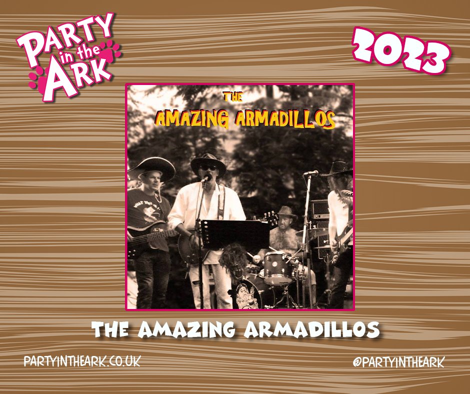 PartyInTheArk's tweet photo. Performing on the action packed Saturday 5th of #PartyintheArk2023 will be Tiny Forehead,  Still Crazy, The Amazing Armadillos, Geoff Garbow Band, Molly's Chamber and Reverent Son 🎵 https://t.co/0ga9qpWWX4
