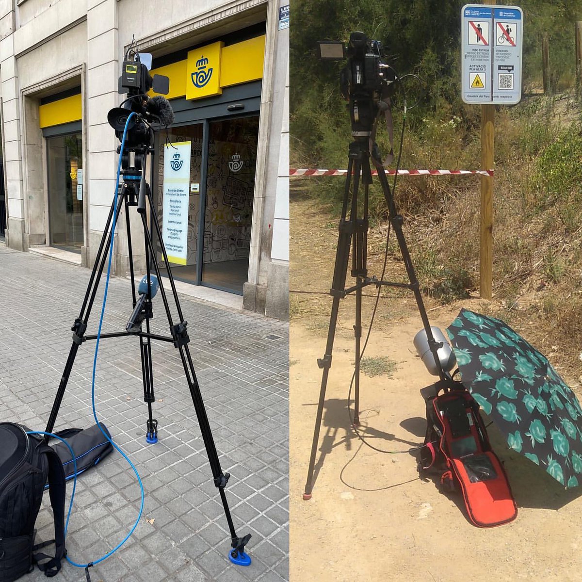 Vislink's tweet image. Cool as a cucumber.

#WMTlive #MobileViewpoint #BondedCellular #5G #TVnews #TVcrew
📸 @Ges_IT_ES