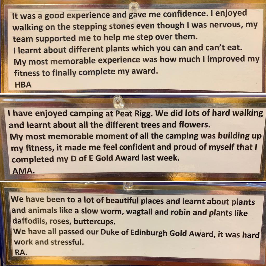A fabulous celebration at The Ridge Employability College seeing presentations from this years expedition &amp; Palace of Holyroodhouse too. Huge congratulations to all involved! <a href="/ridge_college/">The Ridge Employability College</a> <a href="/DofENorth/">DofE North</a> #DofE