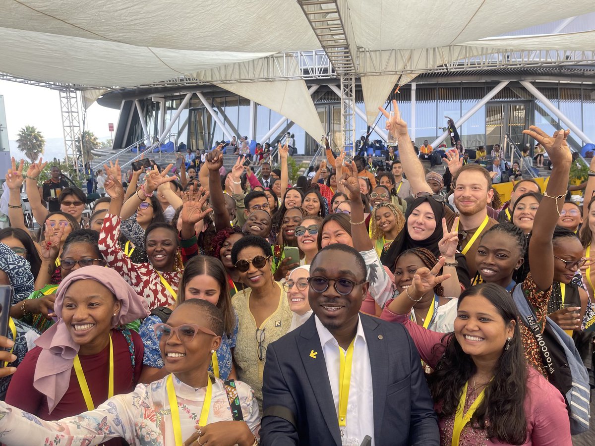 phumlambongcuka's tweet photo. The energy of young people at the Women Deliver Conference is infectious. Their ideas so bold. Their time is now. #WD2023 https://t.co/i94L05kPjZ