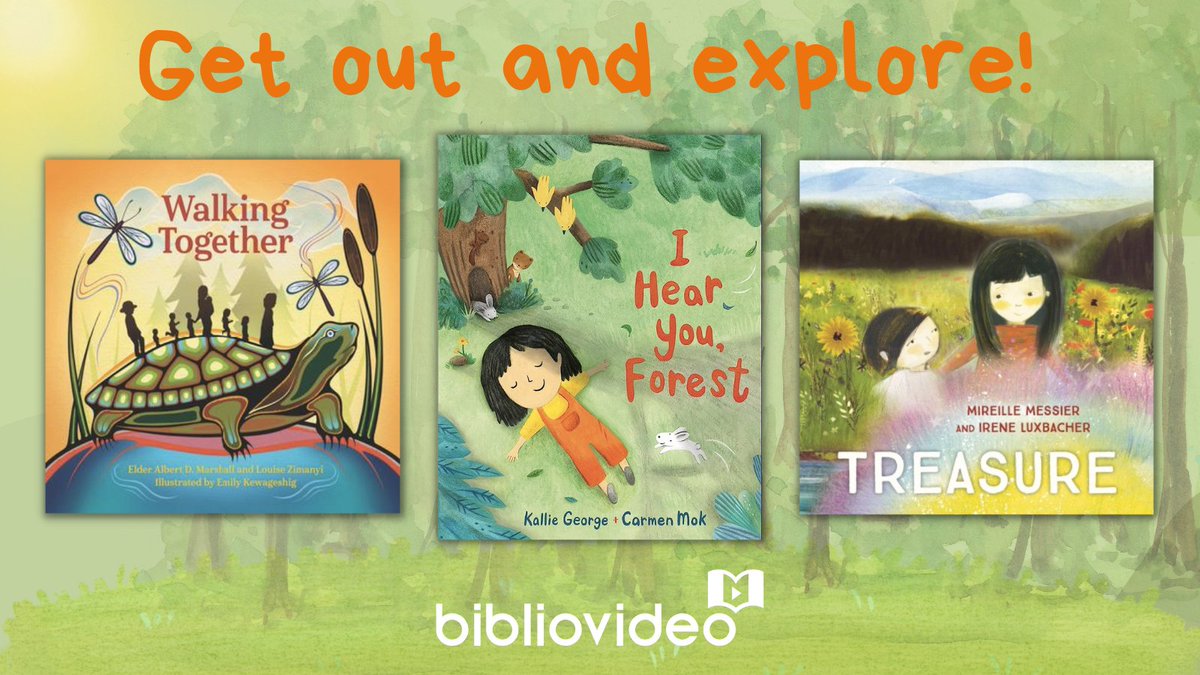 These picture books encourage young readers to be mindful and appreciative as they connect with nature and other living things 🌳🌻🐇