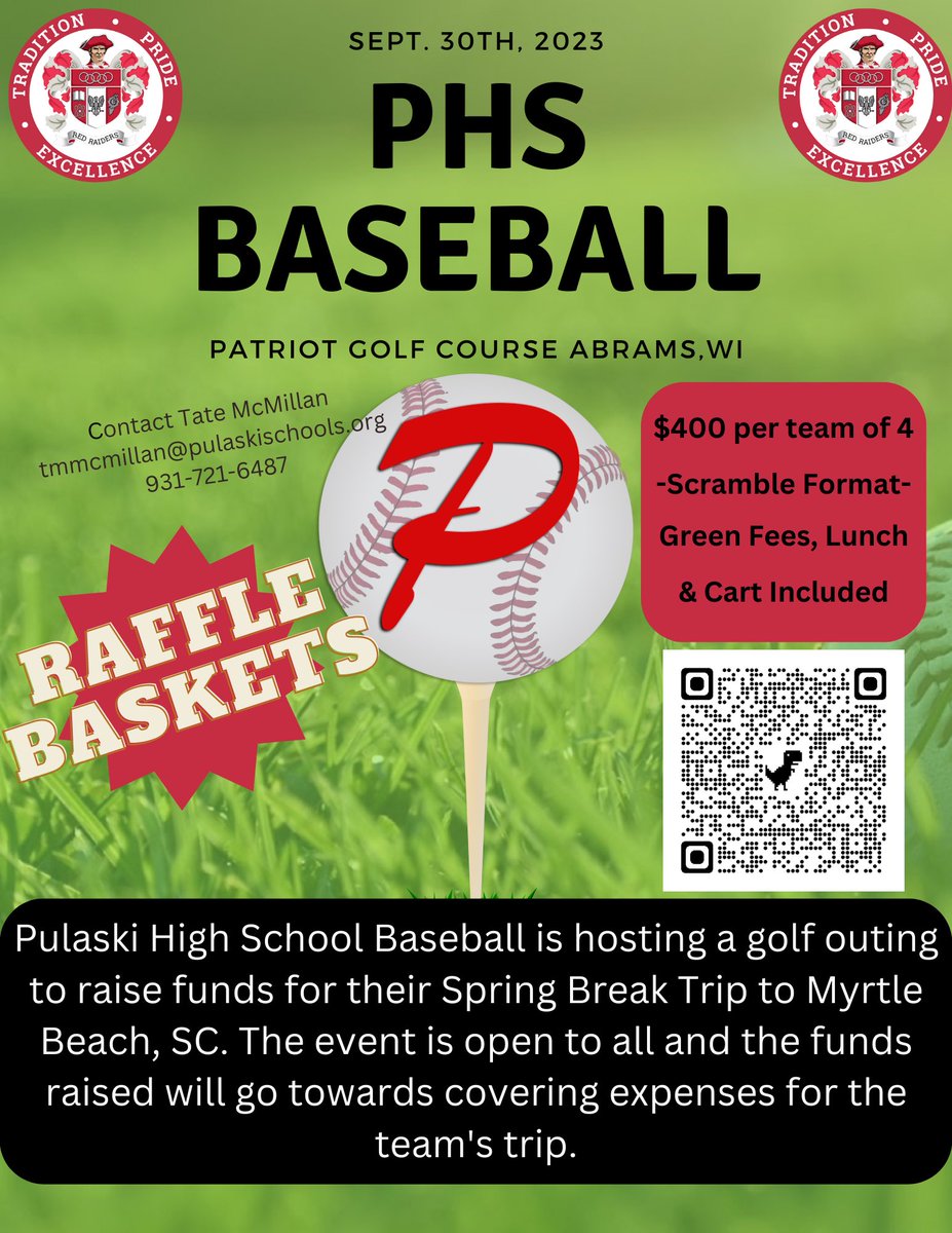 Join us at '2nd Annual PHS Baseball Golf Outing'. app.eventcaddy.com/events/2nd-ann… #eventCaddy #golf #golfmanager