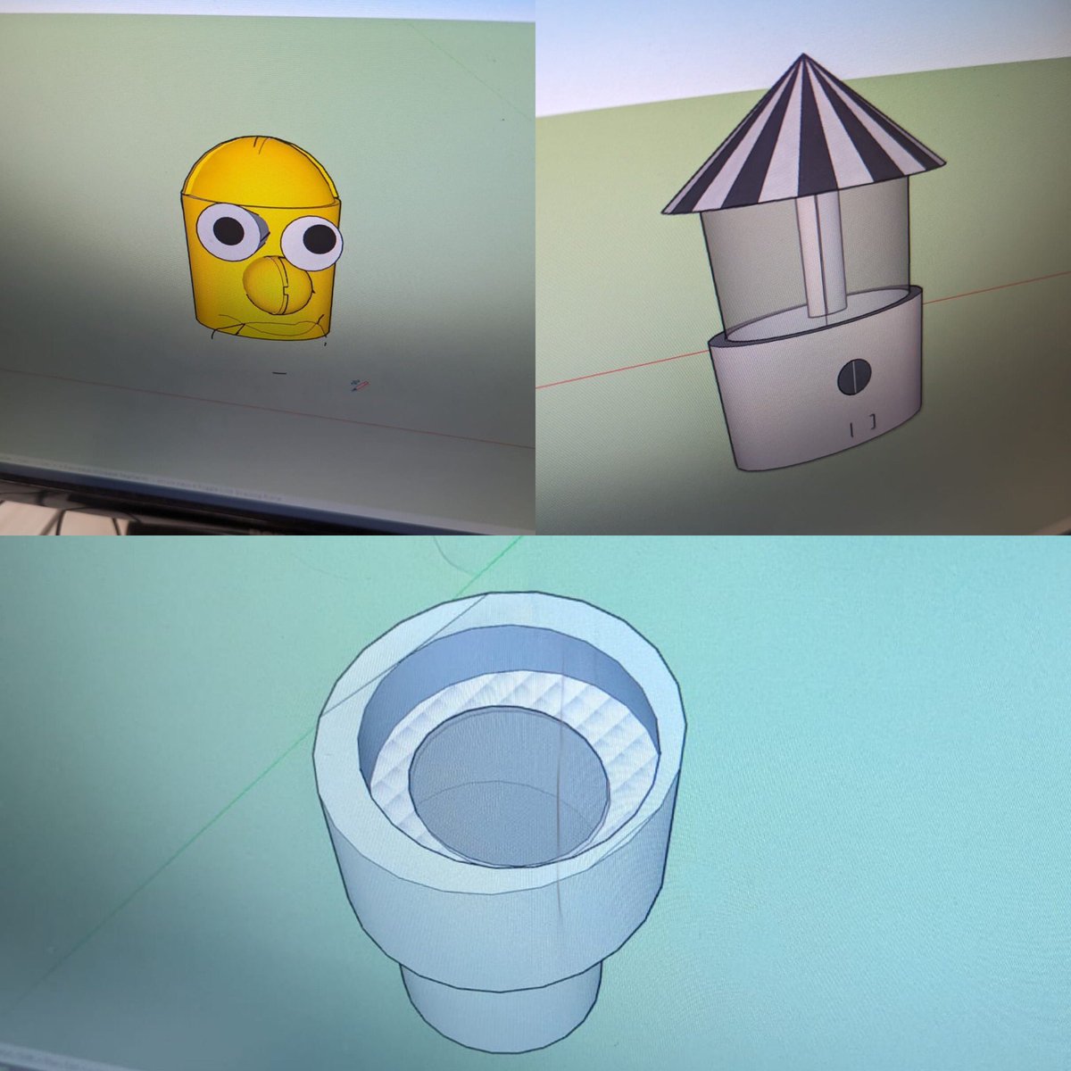 First attempt with CAD, learning how to model ideas. Great work from our Engineers