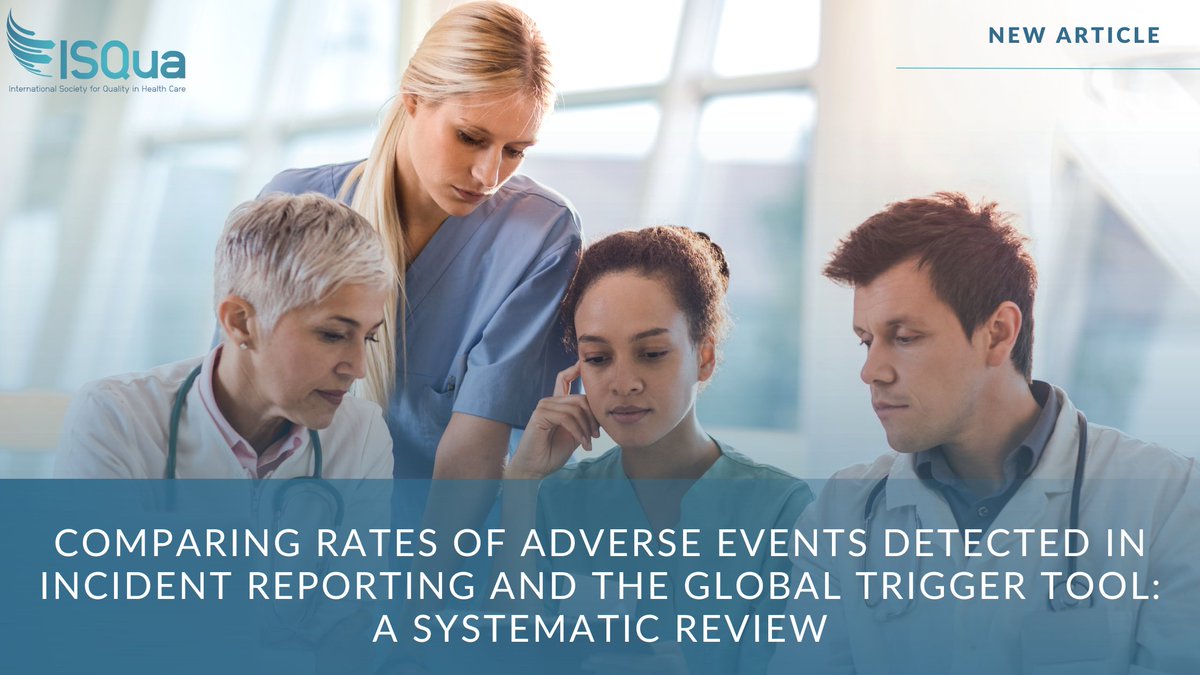 New article alert! 🧐

Discover insights on adverse event detection methods in this study by <a href="/peter_hibbert/">Peter Hibbert</a>, Charlotte J. Molloy, Timothy J. Schultz, <a href="/ACarsonStevens/">Andrew Carson-Stevens</a>, and <a href="/JBraithwaite1/">Jeffrey Braithwaite</a>. 

Learn more at bit.ly/44V9hhT

#PatientSafety #Research