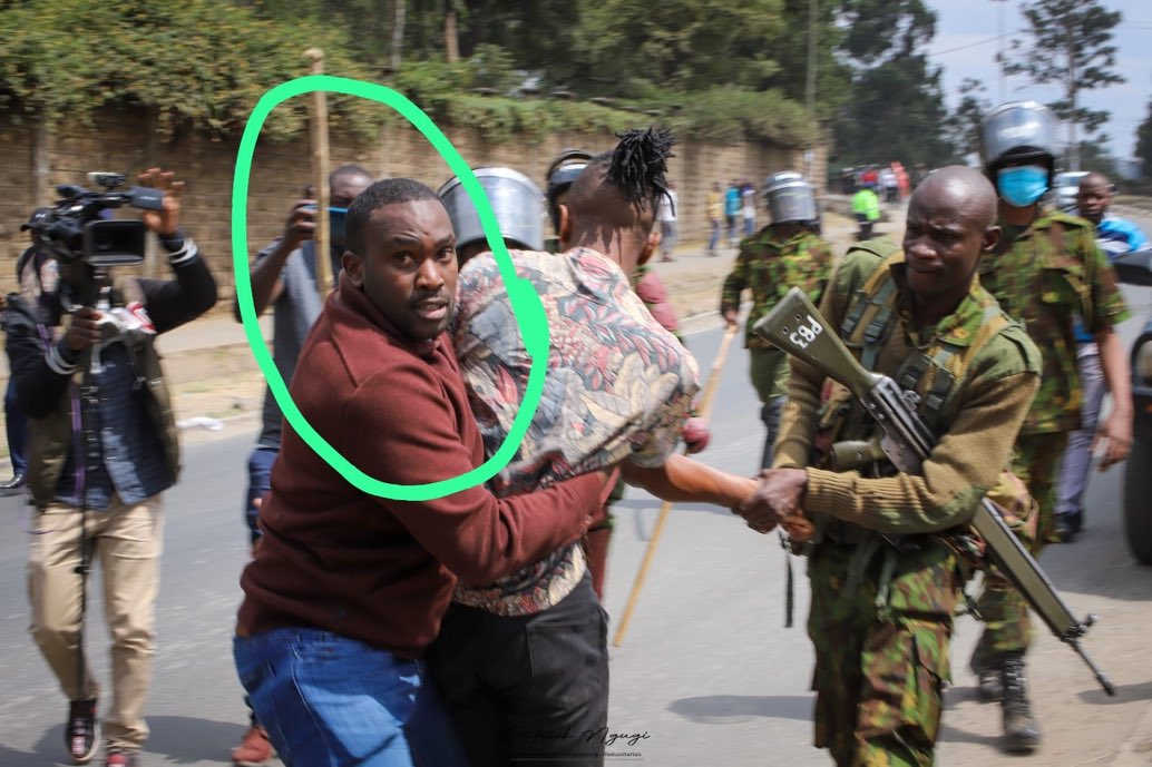 This rogue cop will jeopardize the safety of journalists #MaandamanoWednesdayToFriday