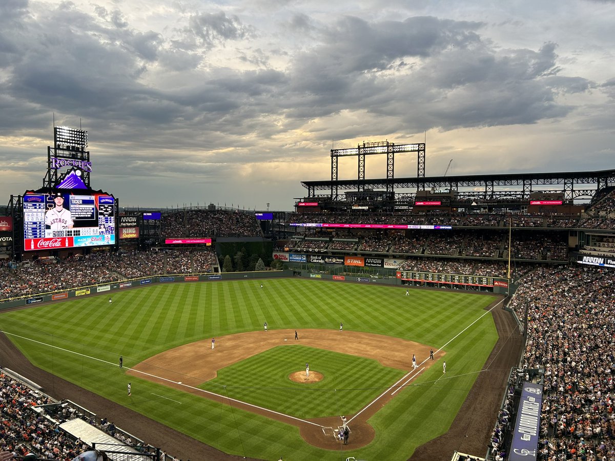 USDA_SWF's tweet photo. After several collaborative writing sessions and a slew of panel presentations, we decided to take a break at #AWRA2023 and head to a Rockies game yesterday. https://t.co/Q5ryfkUvAB
