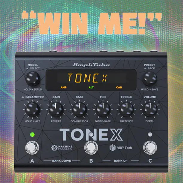 WinMusicStuff's tweet photo. Last day to enter Delicious Audio's giveaway and win an @ikmultimedia TONEX pedal. Link: https://t.co/kDrRIowe3l
#giveaway #pedal #DeliciousAudio #IKMultimedia https://t.co/JDqGmBSGck