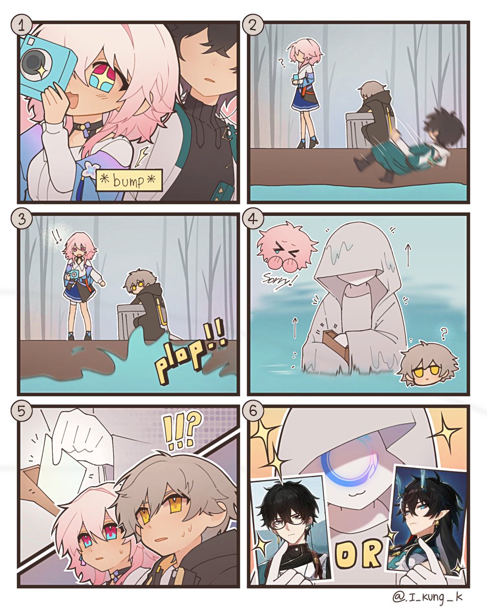 Mercury and The Woodcutter ?? 

#HonkaiStarRail #March7th #Trailblazer #Caelus #danheng #I_kung 🍁📷⚾️