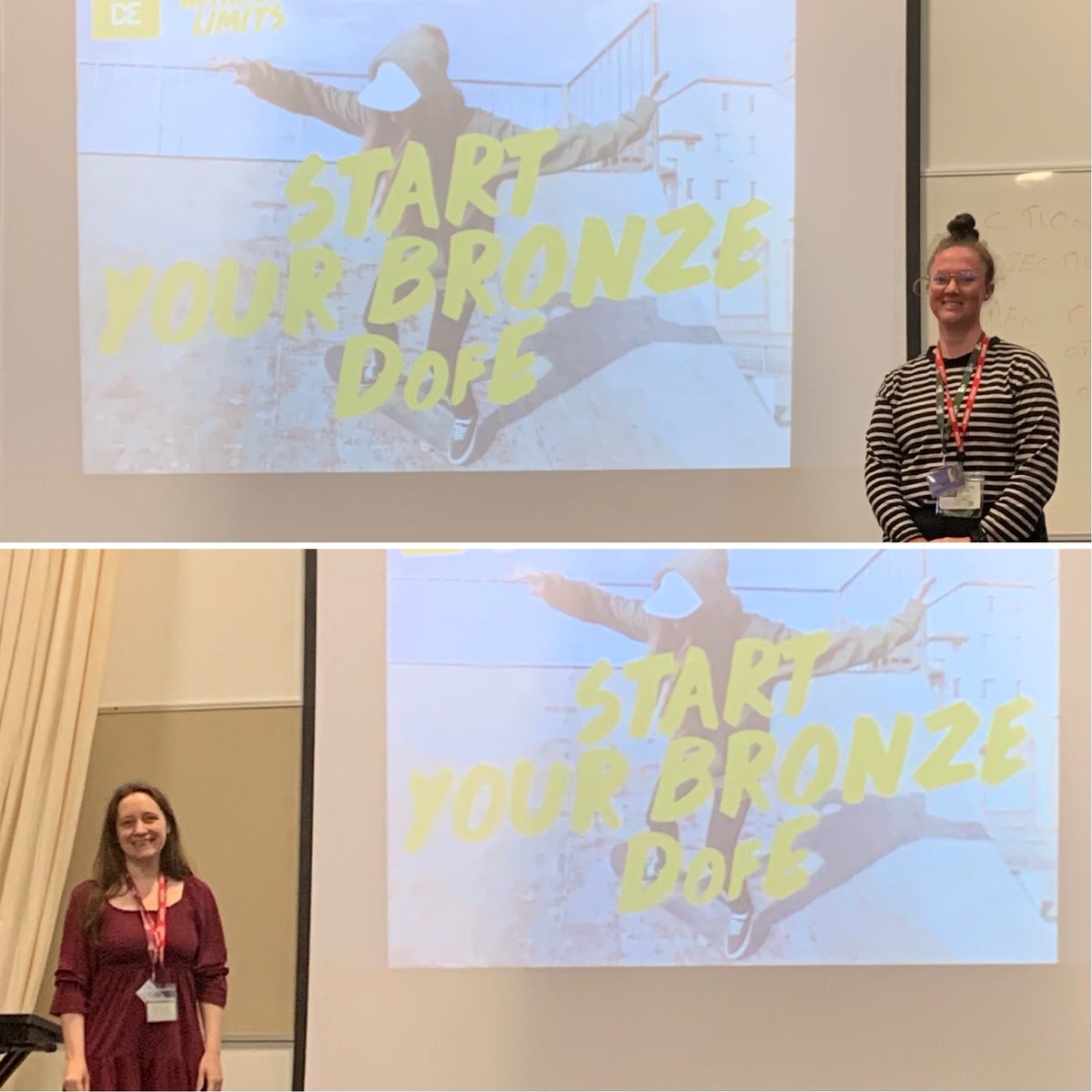 Just ask…!
Our Operation Officers will be happy to visit for Promotional or Launch Assemblies for you. Sophie and Hayley presenting to Year 8 &amp; 9 recently <a href="/SchoolBaysgarth/">Baysgarth School</a>. They can also help with eDofE sessions and Presentation Events! #DofE
