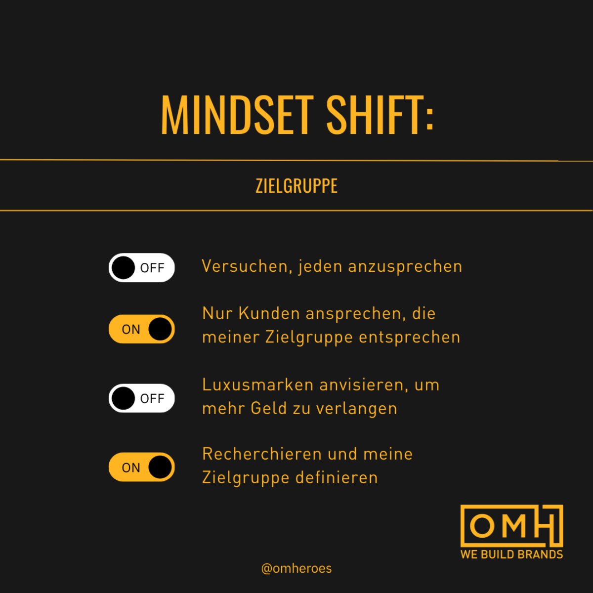 OMH_Digital's tweet photo. "Die Zielgruppe ist der Schlüssel zum Erfolg! Versteht ihre Bedürfnisse, kommuniziert authentisch, entwickelt innovative Lösungen und nutzt Daten zur Entscheidungsfindung. Wertschätzt ihr Feedback und baut eine starke Beziehung auf. #Zielgruppe #Erfolg 🎯✨💪" https://t.co/pnnKJeGEP7