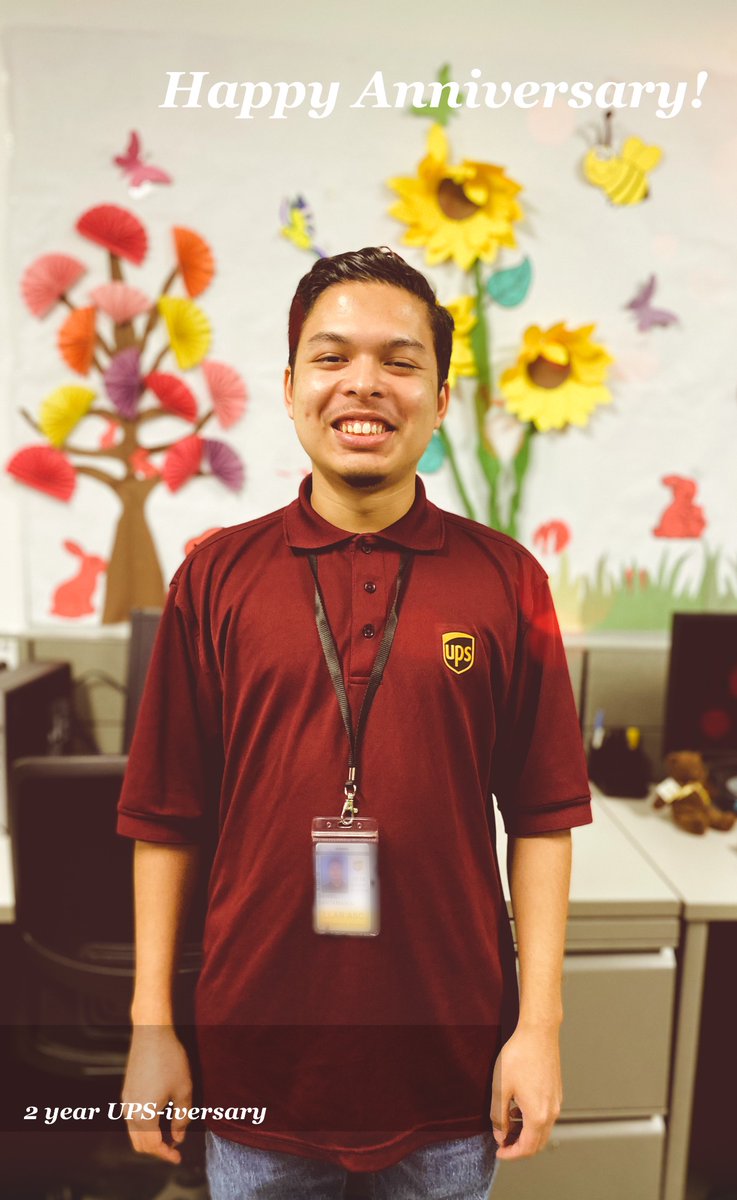 UPS ONTARIO INTERNATIONAL (@upswahcaintl) on Twitter photo Daniel Santamaria is celebrating his 2year #UPS #anniversary 🎉 we’ve watched Daniel grow so much in these two years and cant wait to help him grow further. #UPSers <a href="/CarolBTome/">Carol Tomé</a> Daniel Santamaria is celebrating his 2year #UPS #anniversary 🎉 we’ve watched Daniel grow so much in these two years and cant wait to help him grow further. #UPSers <a href="/CarolBTome/">Carol Tomé</a>