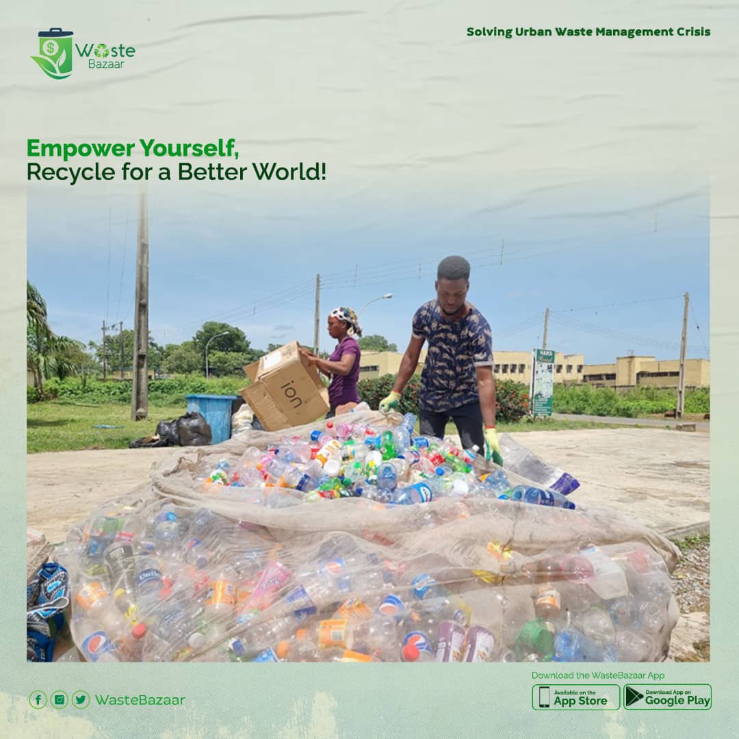 Take the first step today! 
Start collecting &amp; #recycling #plastic in your #community. Every small action counts! 
Not only will you make a positive #impact on your #environment, you will also earn a decent income while protecting the Earth! 
#SustainableLiving #GoGreen <a href="/Mr_JAGs/">Jubril A. Gawat</a>