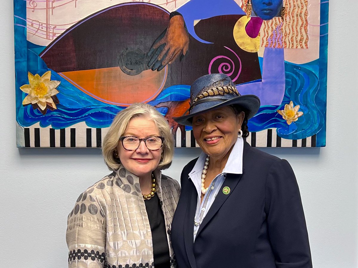 Proud to be joined by Charlotte civic champion, historian, storyteller, and non profit leader Emily Zimmern for today’s Joint Meeting of Congress.