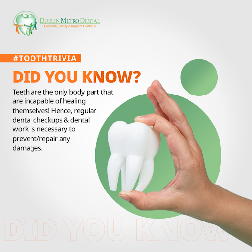DMDGroup's tweet image. #ToothTrivia Did You Know?

Teeth may dazzle with their strength, but here's the twist! They're the only body part that can't heal themselves. 😮 That's why regular dental checkups and necessary dental work are essential to keep those pearly whites in tip-top shape! 💪