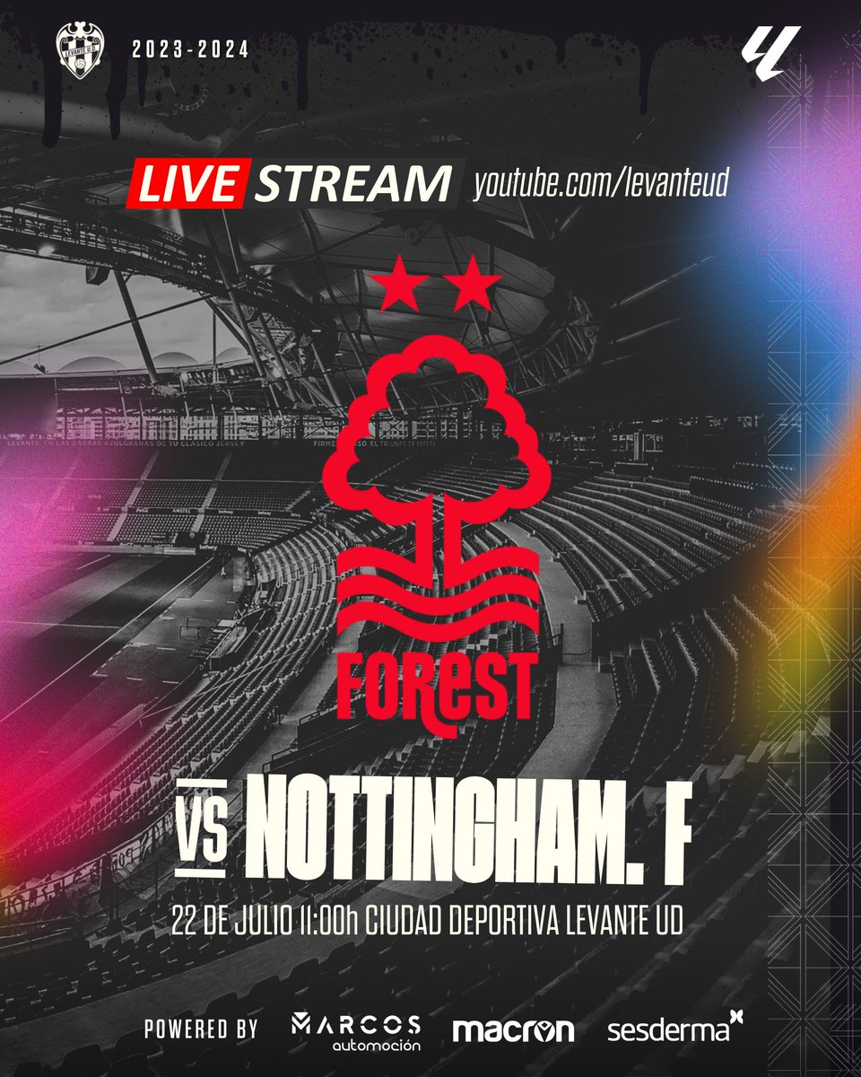 🔴 𝗟𝗜𝗩𝗘 Stream

Sigue el segundo test de pretemporada a través de nuestro canal de YouTube 🐸

🗓️ 22/07
🕕 11:00h
🆚 <a href="/NFFC/">Nottingham Forest</a> 
🏟️ Ciudad Deportiva (puerta cerrada)