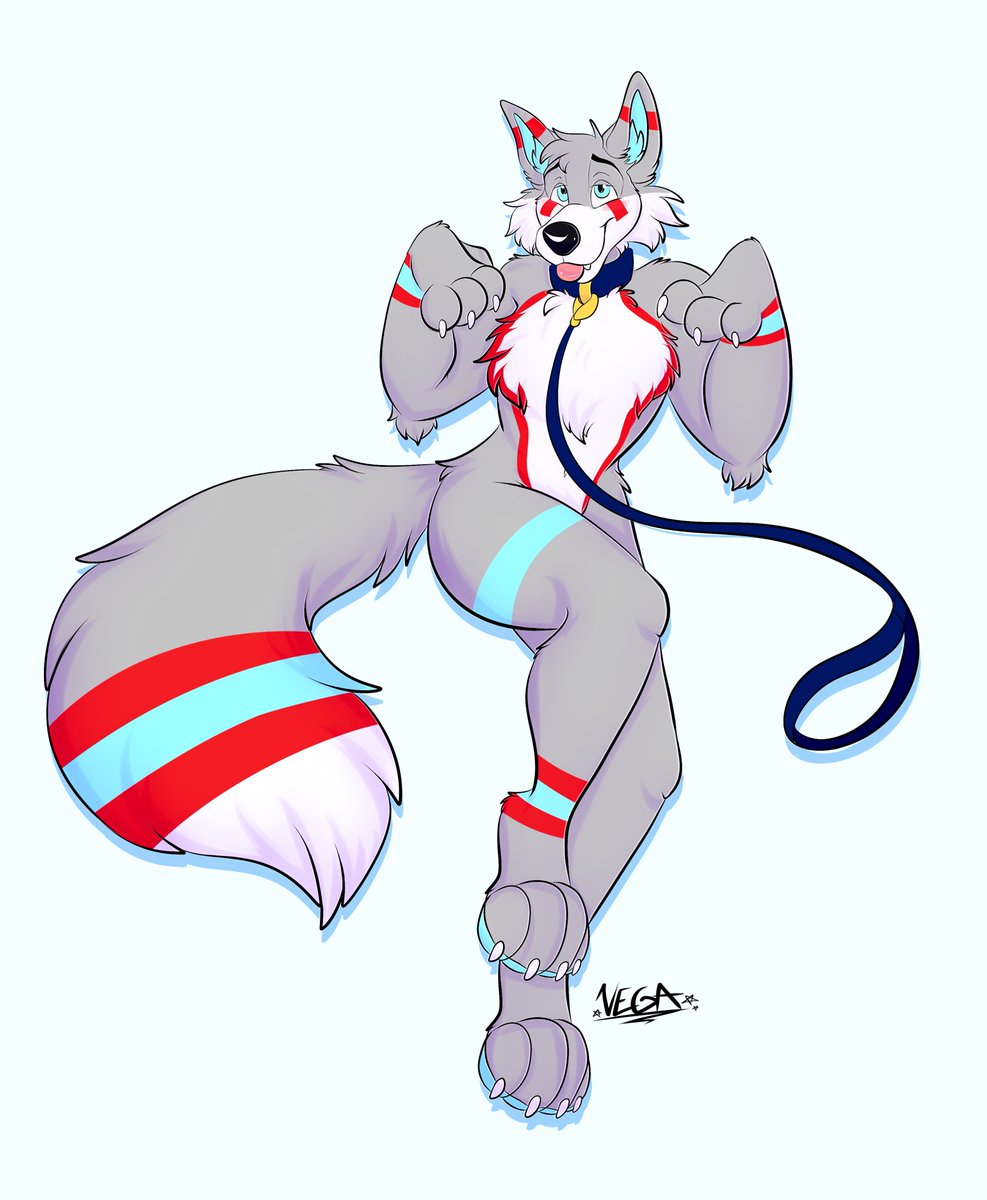 Do you take him for a walk? Or just give him belly rubs all day? 🥰✨

🎨: <a href="/Starhound_/">(っ◔◡◔)っ</a>