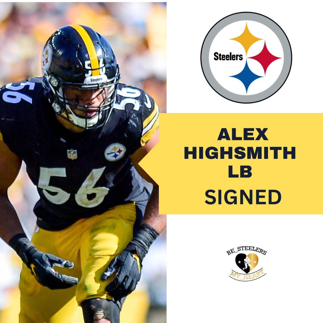 steelersrfam's tweet image. Lets Goooooo 💪🏽 LB Alex Highsmith signs four-year $68 million deal  🎉 #alexhighsmith #Steelers #HereWeGo