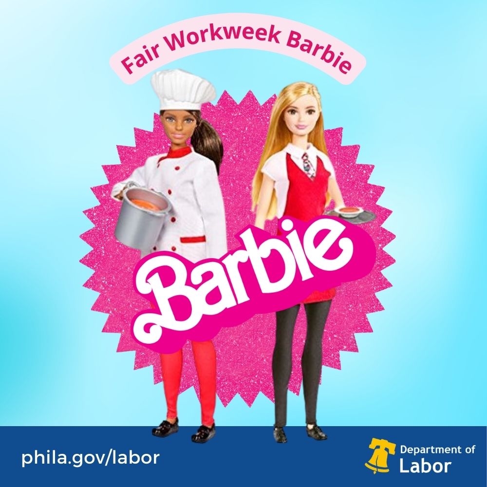 LaborPHL's tweet image. These Barbies know their rights as workers in Philly, do you? Call us today with any questions or concerns at (215) 686-0802