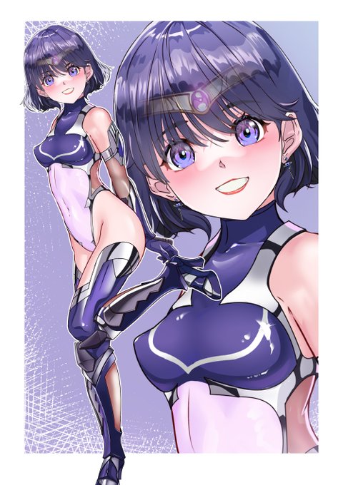 おはようございます❤
ほたるちゃん日和❣❣(#^.^#)
#セーラーサターン 
#ぴっちりスーツ 