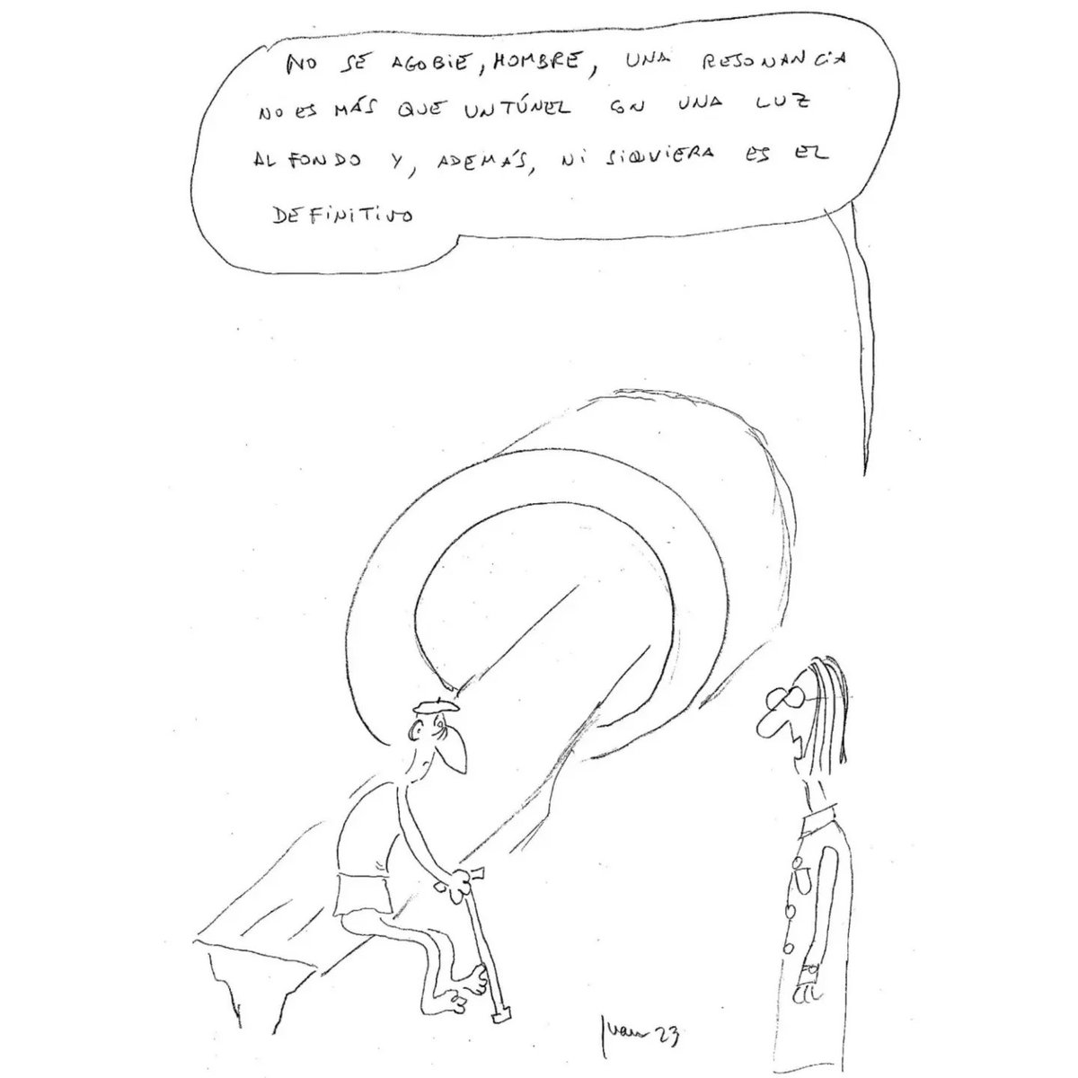 MedResignados's tweet photo. Hace unos días falleció nuestro compañero Juan Díaz-Laviada y hemos querido hacer un pequeño homenaje con los dibujos que él mismo compartía con nosotros para hacernos reír en los momentos de estrés y que así lleguen a más personas. https://t.co/txHUQ3XKJQ